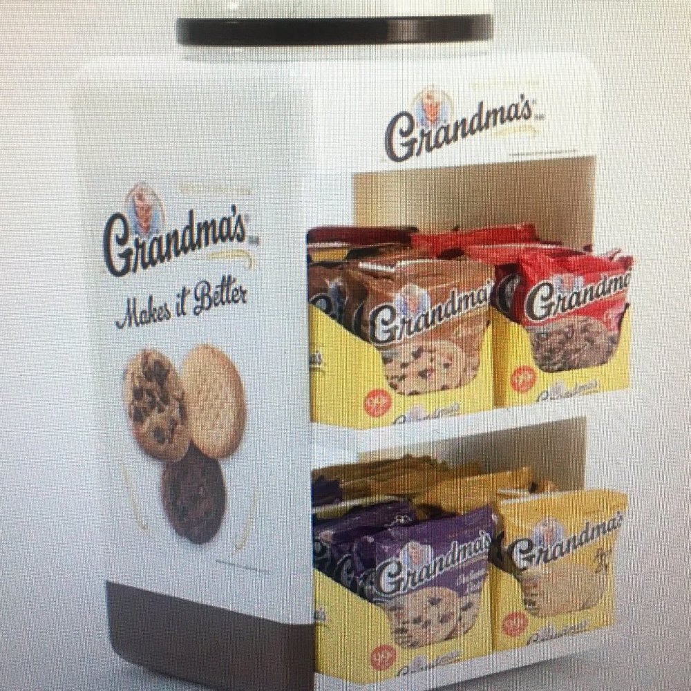 COPY - Grandma's Cookies - Store Counter Display Unit